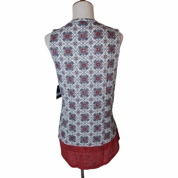 Lucky Brand Boho Sleeveless Tanktop Small NWT - Picture 3 of 8